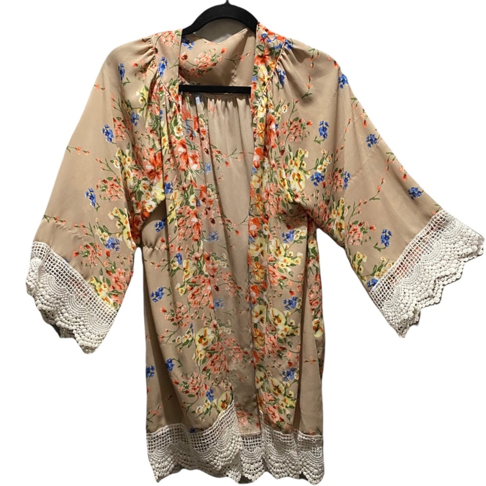 Floral kimono